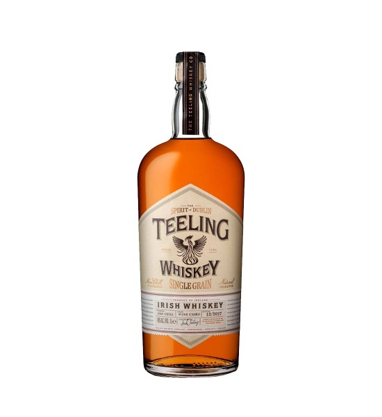 ウイスキー Teeling Single Grain Whiskey 46% 1L rear Teeling Single Grain 1L | BauturiAlcoolice.ro